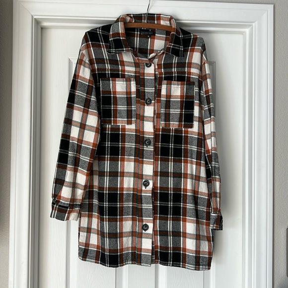 Flannel Shacket - Picture 1 of 5